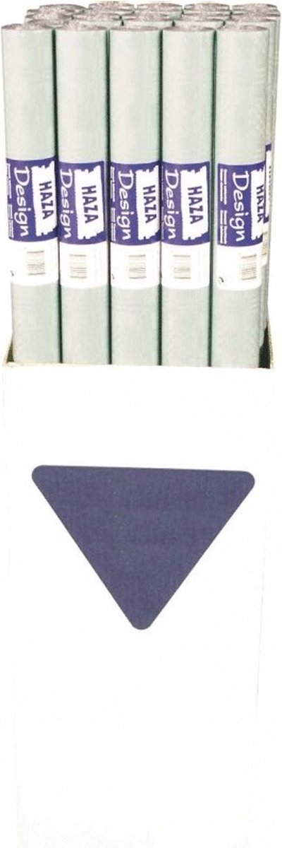 Haza Tafelzeil - Rol - Zilver - Papier - 700 x 118 cm - 2 stuks
