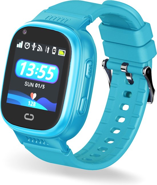 Kinder Smartwatch Kinderen Incl. Sim GPS Horloge Kind GPS Tracker