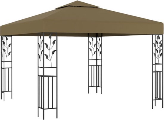 vidaXL - Prieel - 180 - g/m² - 3x3 - m - taupe