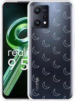 Realme 9 5G Hoesje Maanpatroon II - Designed by Cazy