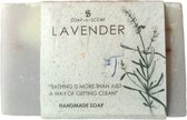 Floz Design natuurlijk blok zeep lavendel - alle huidtypes - 100 % natuurlijk cadeau - fairtrade