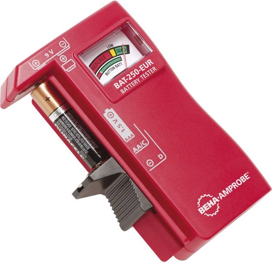 Varta Batterijtester LCD Digital Battery Tester B1 Meetbereik ( batterijtester) 1.2 V, 1.5 V, 3 V, 9 V Oplaadbare batteri kopen ? Electronic