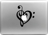MacBook sticker - Art heart