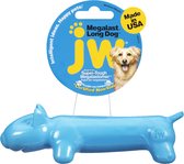 JW Megalast Long Dog Toy - 23 cm - Hondenspeeltje - Hondenspeelgoed - Rubber - Meerkleurig - L