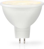 Nedis LED-Lamp GU5.3 - Spot - 5.8 W - 450 lm - 2700 K - Warm Wit - Doorzichtig - Aantal lampen in verpakking: 1 Stuks