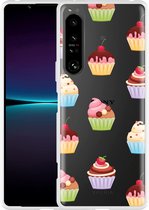 Sony Xperia 1IV Hoesje Cupcakes Designed by Cazy