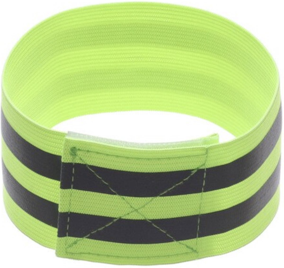 Hiden | Reflectie band - Veiligheidsaccessoires - Nachtzichtbaarheid -Outdoor sportaccessoires - Verstelbare armband | 2 stuks - Groen