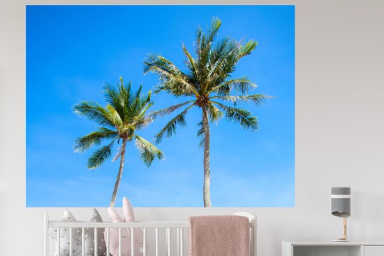 Stickers muraux - Palmier - Été - Tropical - 160x120 cm - Film Adhésif XXL