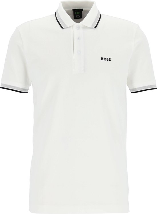 Polo regular fit HUGO BOSS Paddy - polo à manches courtes pour homme -  blanc... | bol