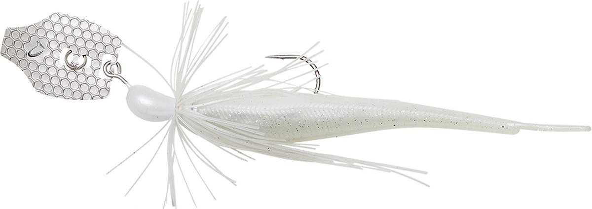 Leurre Chatterbait Savage Gear Crazy Swim Jig - 12,5cm / 14,5g - Noir Et Rouge