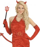 Halloween - Duivel verkleed set met pailletten 3-delig