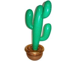 Mexicaanse Cactus plant opblaasbaar - 90 cm - Tropische Hawaii feestartikelen/versiering
