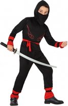 Ninja kostuum voor jongens 116 (5-6 jaar) - Ninja pak