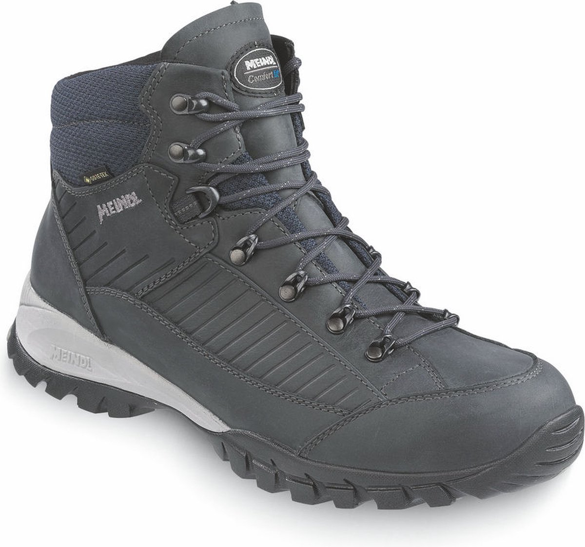 Meindl Sarn GTX Comfort Fit Anthrazit/marine Schoenen Wandelschoenen Halfhoge schoenen Rood