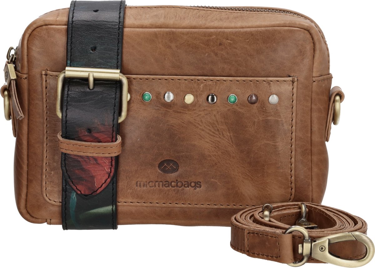 Micmacbags Sac à bandoulière Masterpiece Cognac bol