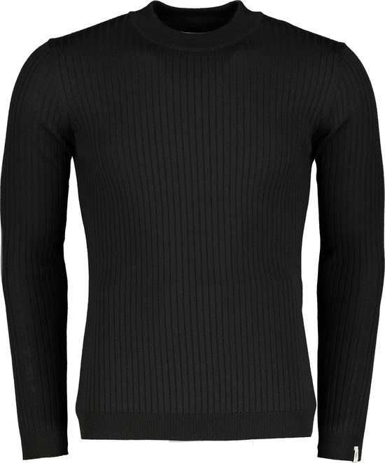 Hensen Pullover - Slim Fit - Zwart