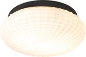 QAZQA nohmi - Klassieke Plafondlamp - 1 lichts - Ø 30 cm - Wit - Woonkamer | Slaapkamer | Keuken