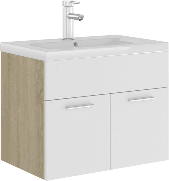 FMD Möbel 925-002 Zamora 2 commode met melaminehars gecoate FMD Möbel 925-002 Zamora 2 commode met melaminehars gecoate
