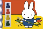 Nijntje Verf- en knutselboek - Met kwast en 4 kleuren verf - Peuter en kleuter speelgoed - Knutselen - Voor meisjes en jongens - Vanaf 3 jaar - Speelgoed kinderen - Bambolino Toys