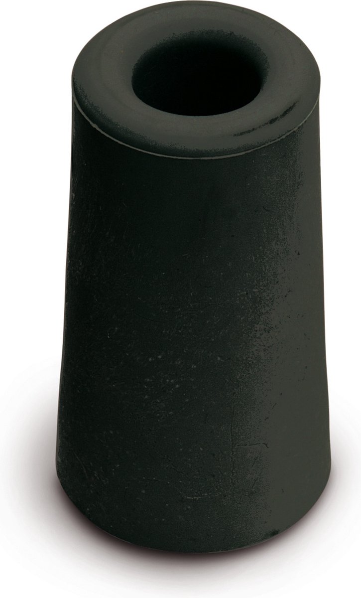 Deurbuffer rubber zwart Ø39x59 mm