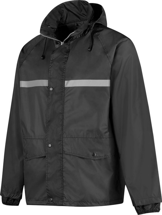BJØRNSON Dusch Rainsuit Femme & Homme - Imperméable - Taille 2XL - Zwart