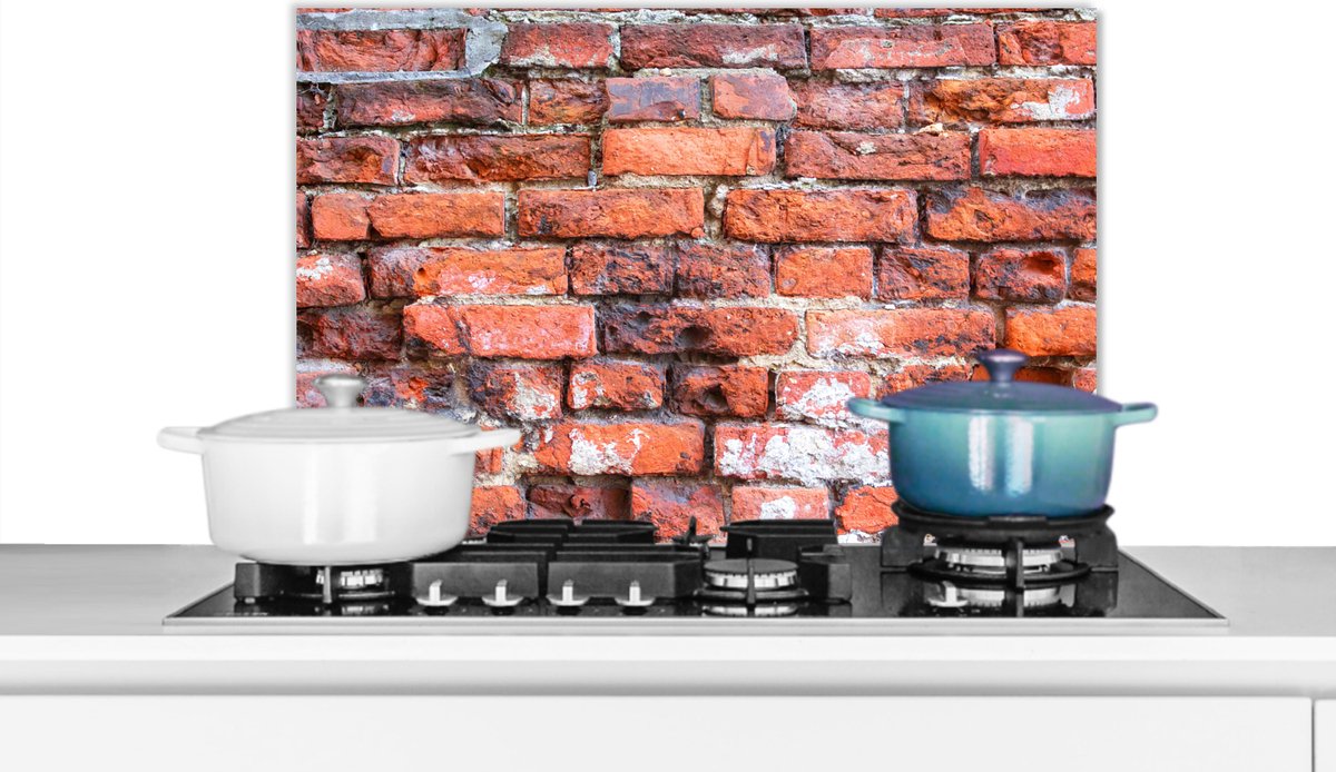 Spatscherm - Metselen - Spatwand- Muur - Koken - Baksteen - Keuken achterwand - 60x40 cm