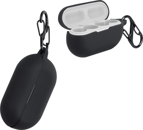kwmobile 6x cover voor in-ear oortjes compatibel met Huawei FreeLace Pro - Vervangende oordopjes van siliconen in zwart - 3 maten