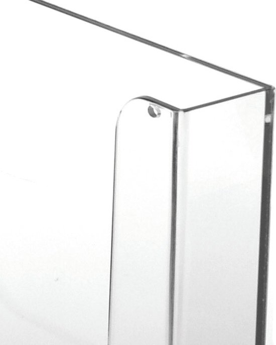 Lot de 5 porte-brochures murales| porte-dossier | porte-brochures | affichage des dossiers | dossier plateau suspendu| Format A5