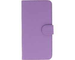 Bookstyle Wallet Case Hoesjes Geschikt voor Motorola Moto G5 Paars