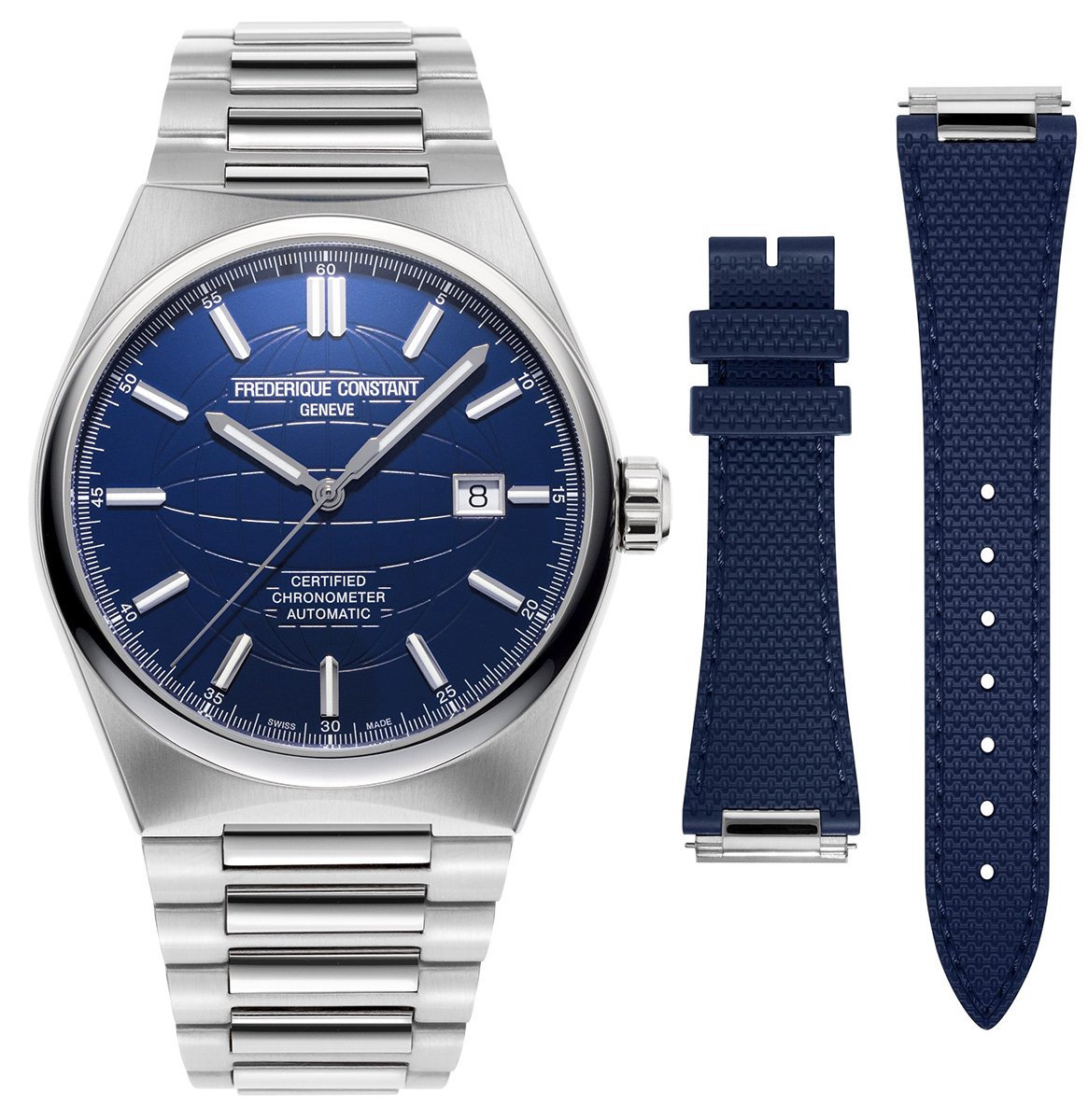 Frédérique Constant Highlife Cosc FC-303N4NH6B Horloge - Staal - Zilverkleurig - Ø 41 mm