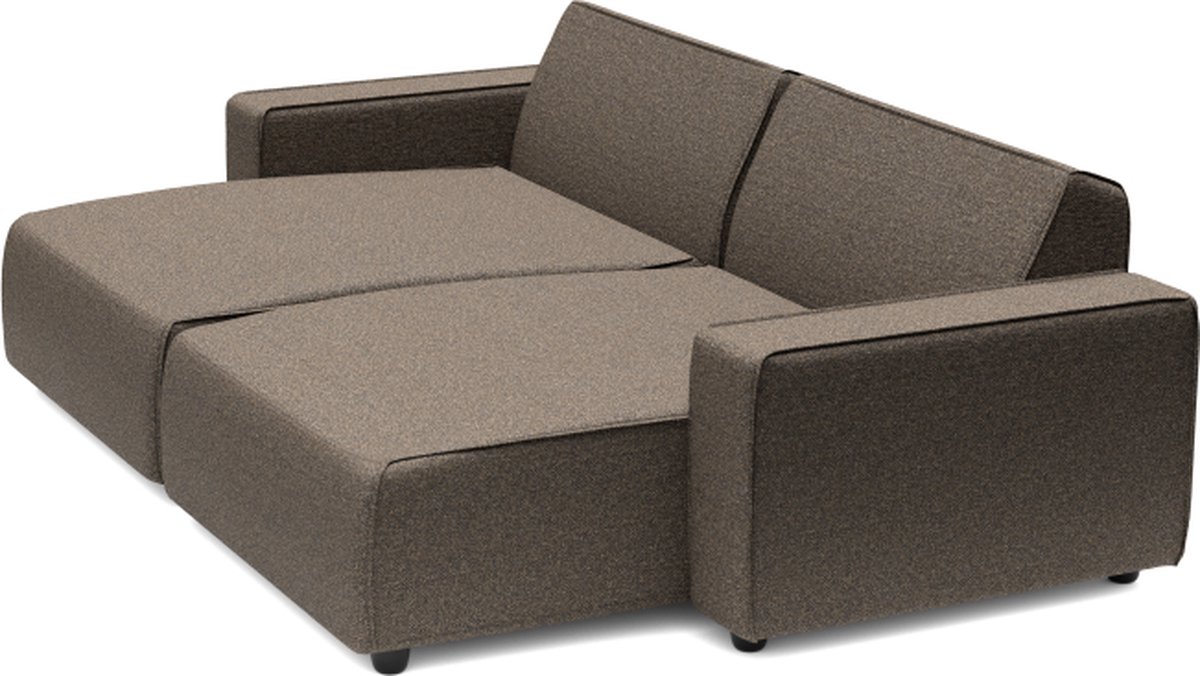 Bubalou- ligbed voor buiten - all weather - loungeset divans - Charcoal