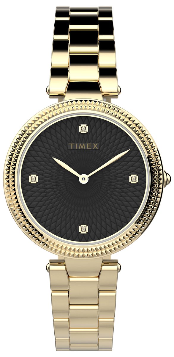 Timex Trend TW2V24100 Horloge - Staal - Goudkleurig - Ø 32 mm
