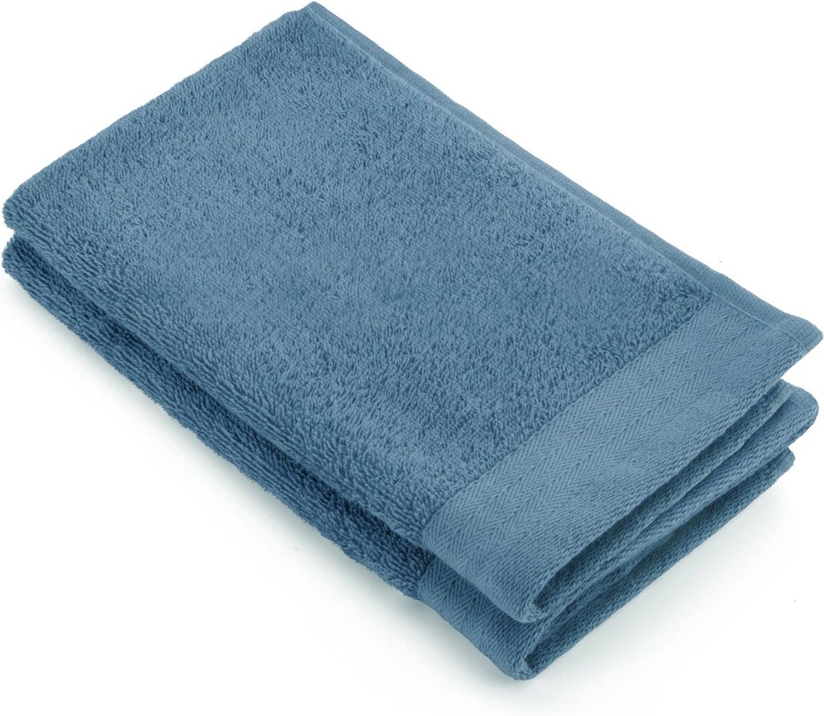 Soft Cotton gastendoek 30x50cm petrol (2 stuks)