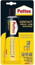 Pattex Contactlijm Transparant 125 g - Contact lijm - Vloeibare lijm