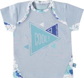 4PRESIDENT Newborn T-shirt - Blue Fog - Maat 74 - Baby T-shirts - Newborn kleding