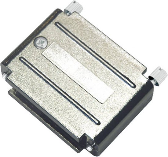 Foto: Encitech dapk25 js met 6211 0100 43 d sub adapterbehuizing aantal polen 25 kunststof gemetalliseerd zilver 1 stuk s 