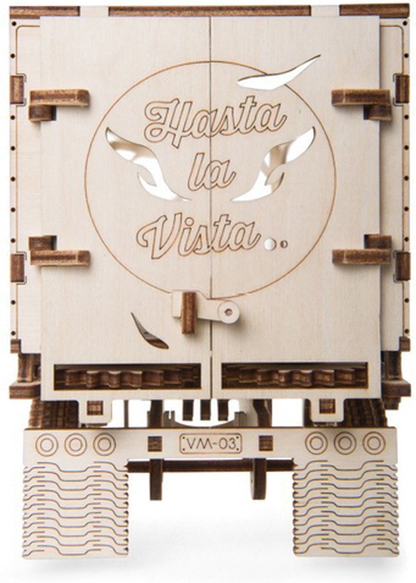 UGEARS Houten 3D Model - Aanhangwagen Voor Heavy Truck — afbeelding 11