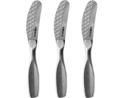 Boska Smeermessenset Monaco+ Small - Set van 3 - RVS - Vaatwasserbestendig - Voor spreads - 13cm