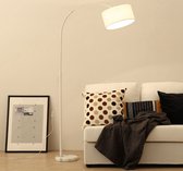 Sefaras Booglamp - Boogvloerlamp - Woonkamerlamp - Moderne Booglamp - Verstelbaar - 2700K Warm Wit licht - 172 Hoog - Wit