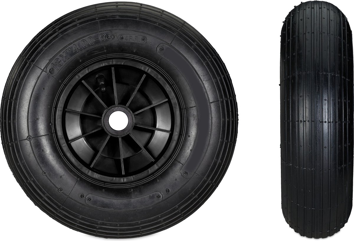 Roue Brouette Pleine Anti-crevaison 2 X Roue De Brouette 4.80 / 4.00-8 - En Caoutchouc Solide PU Increvable Roue Diable Pneu Roue Brouette Pleine Anti-crevaison 2 X Roue De Brouette 4.80 / 4.00-8 - En Caoutchouc Solide PU Increvable Roue Diable Pneu