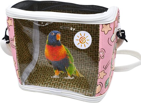 Fabricant d'accessoires pour petits animaux Sac de voyage pour oiseaux Pet Carri
