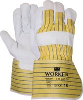 SafeWorker 11124000 Werkhandschoen - Nerfleer - 10/XL