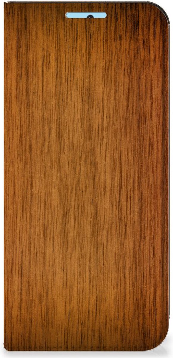 Xiaomi Redmi Note 11/11S Book Wallet Case Donker Hout