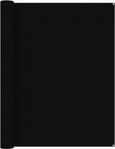 vidaXL - Tenttapijt - 250x500 - cm - zwart