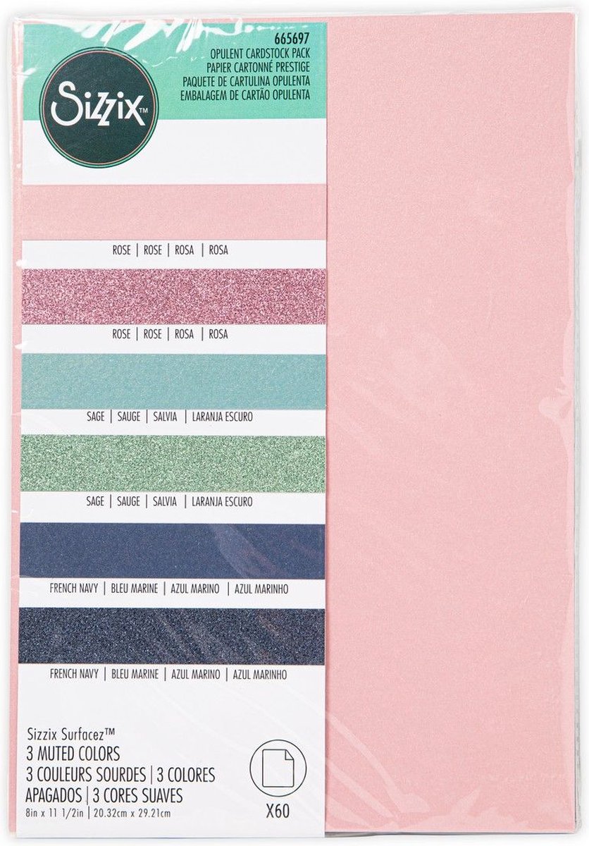 Kit Tarjetas Y Sobres: Zapatillas De Ballet - Sizzix - Nube De Papel