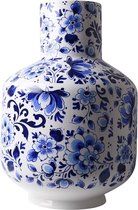 Vase - Delft Blauw Fleurs Wit