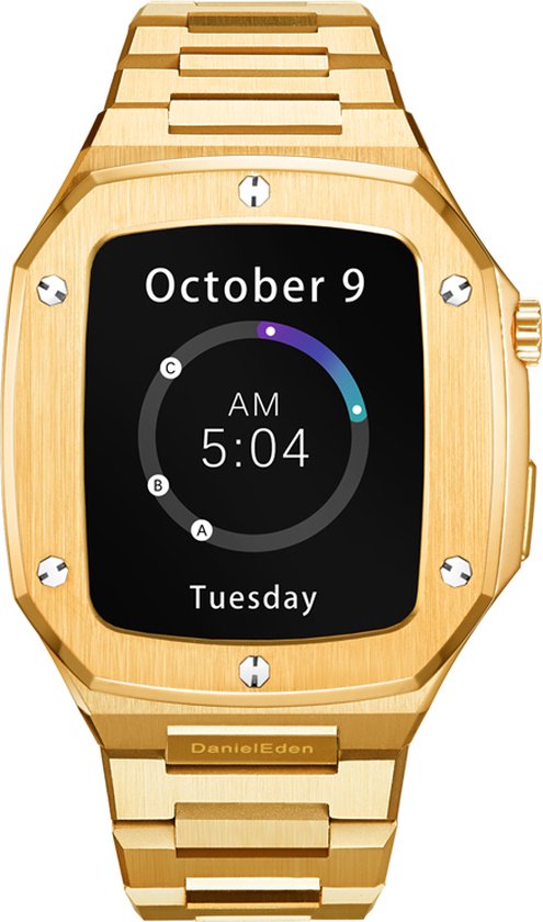 DanielEden Luxe Apple watch series Horloge band - roestvrij staal - Goud - Apple  Watch... | bol.com