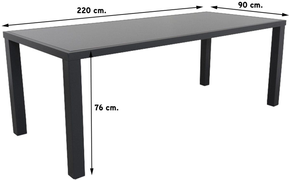 Hartman Aruba/Alma 210 cm. tuinset - 7-delig verstelbaar – foto 6