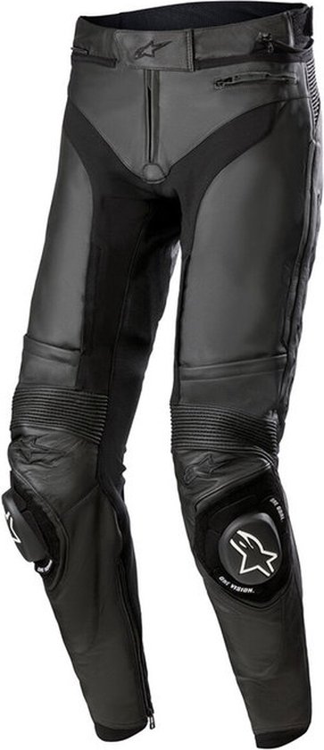 Alpinestars Missile V3 Leren Zwart Zwart Motorbroek - Maat 58 - Broek