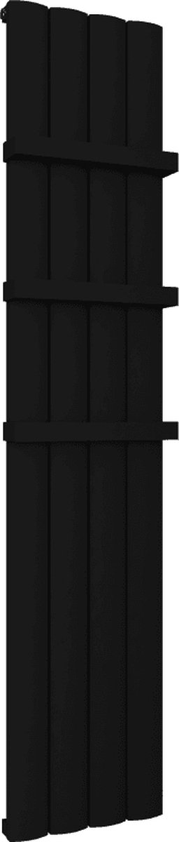 Eastbrook - Tordino Aluminium Radiator Mat zwart 180x47m